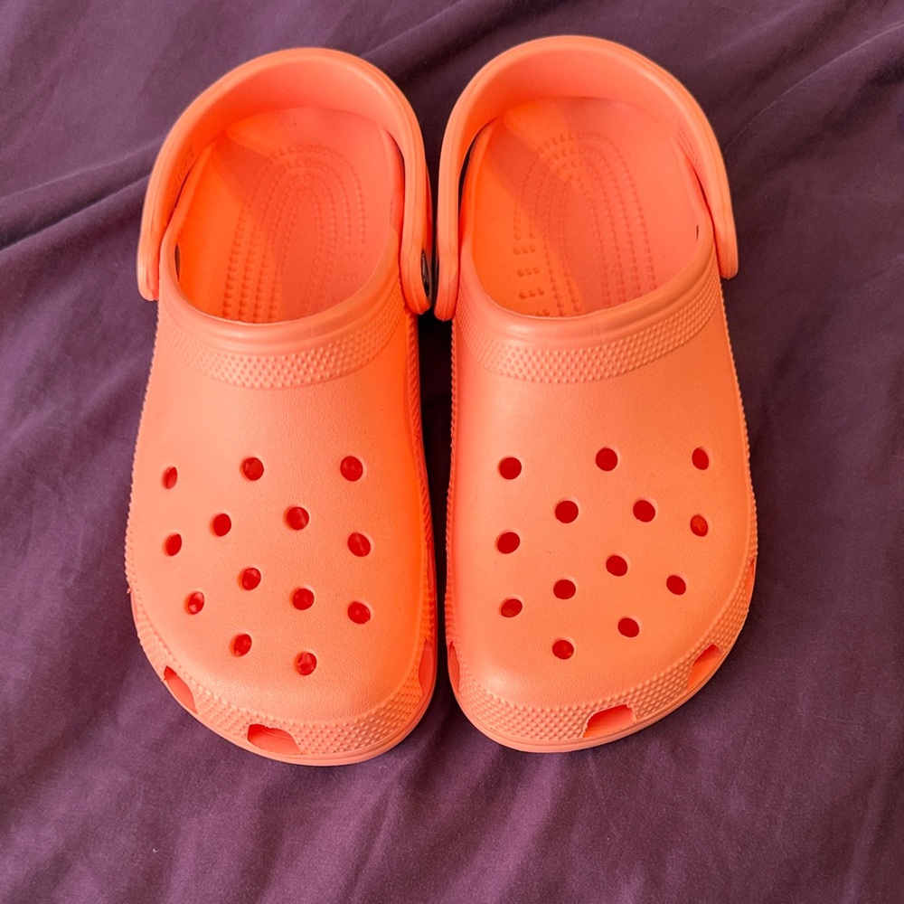 Adult Orange coral Slip-On Crocs